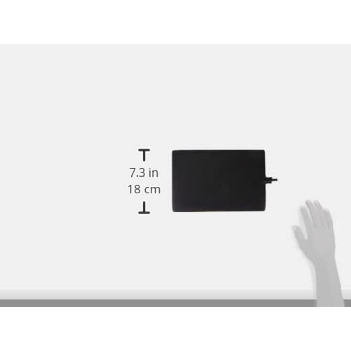 Килимок з підігрівом для тераріумних тварин TRIXIE, 20 x 30 см, 16 Вт, чорний