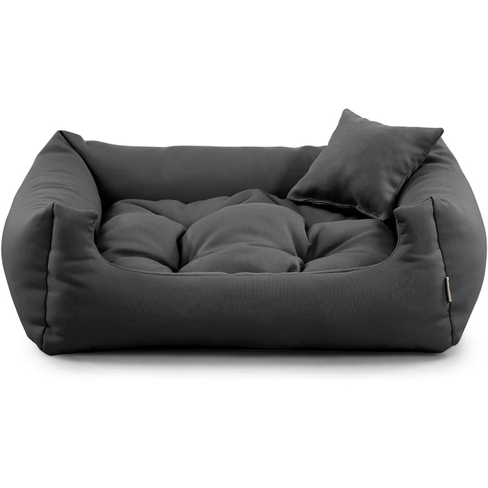 Gutekissen® Лежанка для собак, подушка для собак, лежанка для собак - міцна, висока якість NEO (S - 70x55, Антрацит) S - 65x55 Антрацит