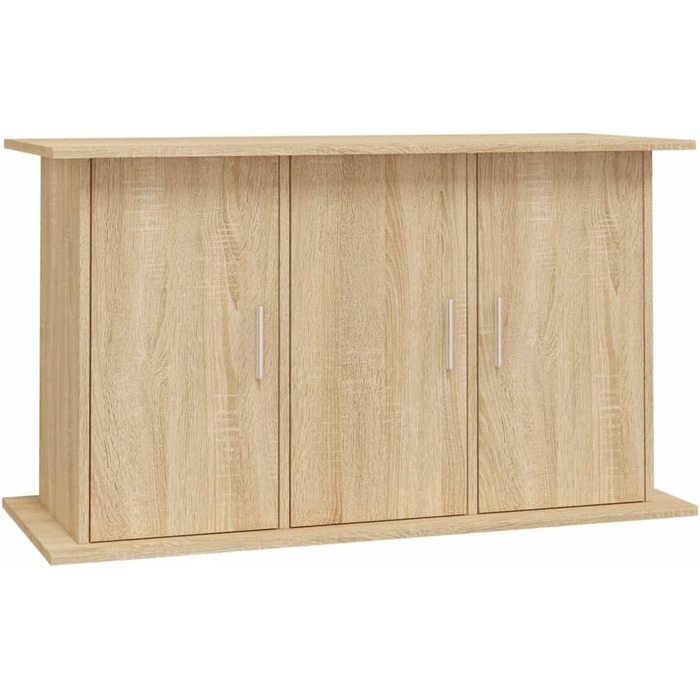 Тумба для акваріума ZEYUAN Sonoma дуб 101x41x58 см, деревостружкова плита, акваріумна підставка, шафа для акваріума