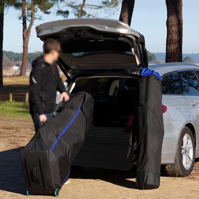 Захист для багажника автомобіля від бруду та подряпин для собак, 80x64 см, чорний. Водонепроникний, стійкий до розривів та подряпин. Килимок для транспортування собак та багажу в авто.