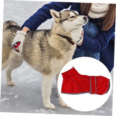 Водонепроникний дощовик для собак BESPORTBLE, XXXL: надійний захист від дощу та вітру