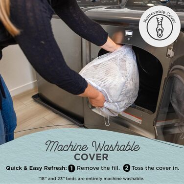 Кругла лежанка для собак та котів Sheri SnuggleSoft з штучного хутра кролика, Memory Foam, 58,4 x 58,4 см (діаметр), 76 x 76 x 20 см (розміри з бортиками), сірого кольору