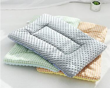 М'який лежак для собак та котів, теплий килимок, 2 шт. (M, 53x40 см, Кофе)