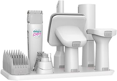 Набір для догляду за шерстю домашніх тварин: пилосос, машинка для стрижки, для собак та котів, професійний, довге волосся