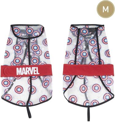 Дощовик для собак Cerdá ForFanPets Captain America Marvel - Водонепроникний, офіційний ліцензований товар