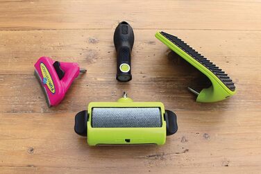 FURminator FURflex, щітка для грумінгу великих котів, інструмент для видалення підшерстя, розмір L без іграшки для видалення шерсті