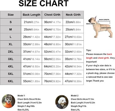 Водонепроникний дощовик для собак, регульований, з 4 лапами, відбиваючий, для малих та середніх собак, розмір M, червоний (довжина спини 25 см)