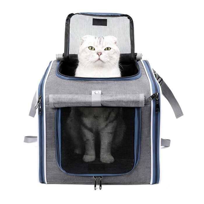 Корзина для собак на велосипед, портативна, дихаюча, для прогулянок, подорожей, безпеки, сімейного відпочинку, також для котів