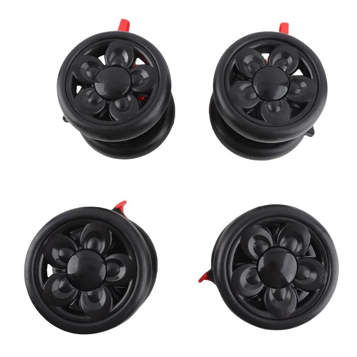 Дитяча коляска для тварин Yctze з 4 колесами, складана, з сітчастою тканиною, зручна для собак та котів, з тримачем для напоїв та універсальними колесами, ідеальна для маленьких та середніх тварин