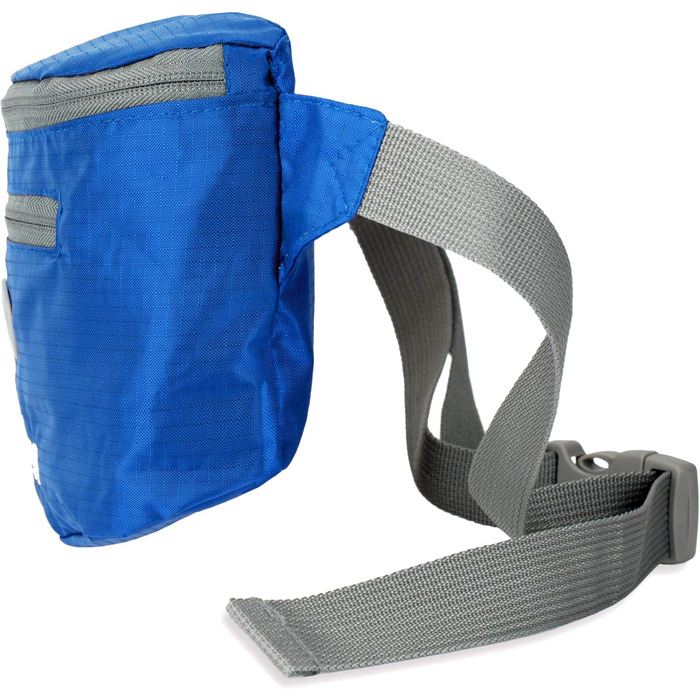BOGG Універсальна сумка-переноска для собак | Диспенсер для пакетів та контейнер для відходів (Блакитний)