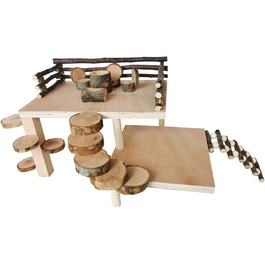 Іграшки для хом'яків, морських свинок та кроликів: аксесуари та розваги для гри