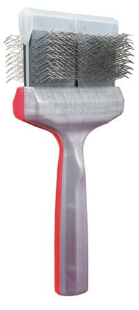 Професійна щітка для довгошерстих собак Mega Unterwäscher Duo Zapper/Grabber - для розплутування та видалення підшерстка. Популярна серед грумерів