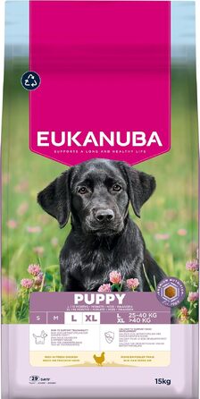 Сухий корм для собак великих порід Eukanuba з куркою для дорослих, преміум-клас, 15 кг