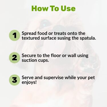 NutriPaw Килимок-іграшка для собак | Заспокійливий повільний дозатор корму для тривоги, нудьги та травлення | Без BPA, придатний для миття в посудомийній машині | Для ласощів, вологого корму та добавок (2 шт.) 2 упаковки