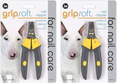 Набір з 2 шт. PetMate JW Gripsoft Deluxe: безпечні ножиці для стрижки нігтів тварин