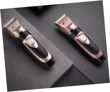 Електрична машинка для стрижки котів Supvox - набір для догляду за домашніми тваринами, рожеве золото