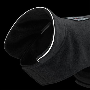 Зимовий пуловер для собак з поларфлісу (сірий, M) - теплий одяг для собак