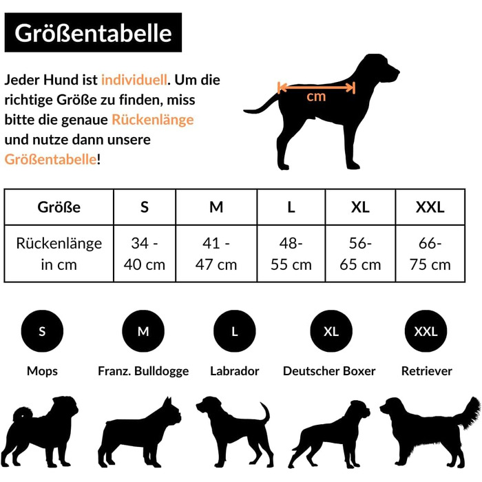 Преміум халат для собак - великі породи (XXL) - м'який та придатний для прання при 40°C - для зими та літа