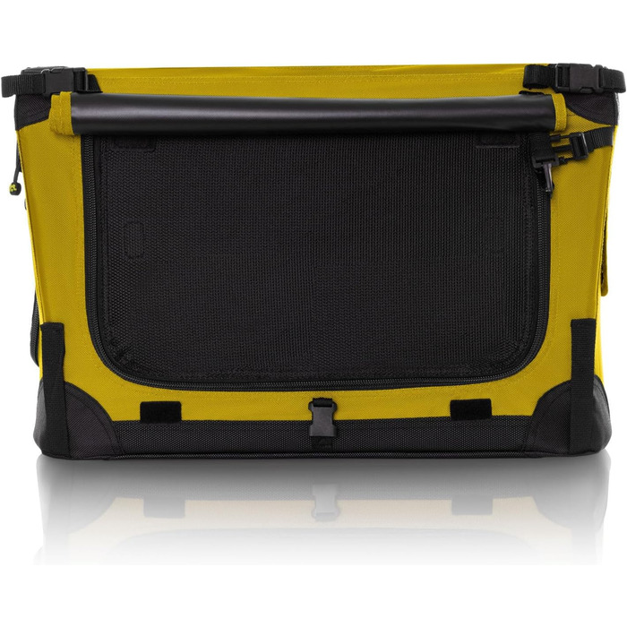 Кіньйон для собак Maelson Soft Kennel Safran Gelb, 62 см - складана переноска для собак, 62 x 41 x 41 см
