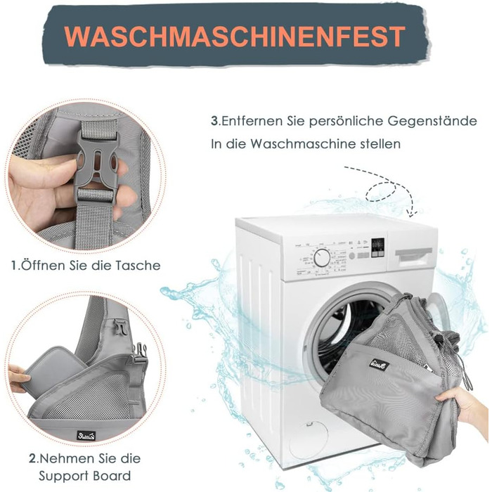 Сумка-переноска для собак Eyein, сіра, до 5.5 кг, з жорстким дном та регульованими ременями