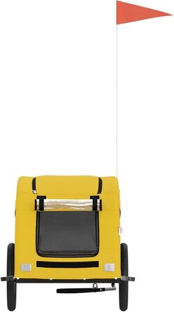 Транспортна перетяжка для собак Oxford, жовта, 125x63x66 см, для маленьких собак та котів, модель 93959