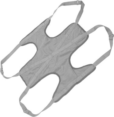 Набір гамаків для домашніх тварин ZXCAOB, дихаючий матеріал, запобігає натиранню, регульовані ремені, шлейка для собак, підходить для будь-яких тварин (сірий, L)