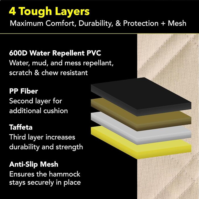 Накладка на сидіння автомобіля Meadowlark® для собак - водовідштовхувальна, повна комплектація, сітчасте вікно, захист від бруду та подряпин