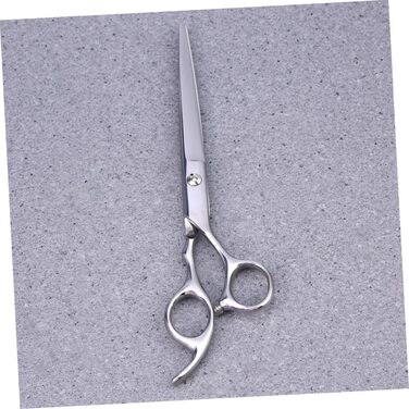 Ножиці для грумінгу собак та котів, безпечні, ергономічні, срібні. Розмір 1