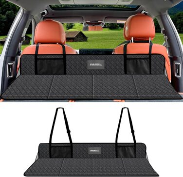 Підставка для авто-ліжка EULANT: розширює заднє сидіння для комфорту собак та відпочинку в дорозі (штучна шкіра)