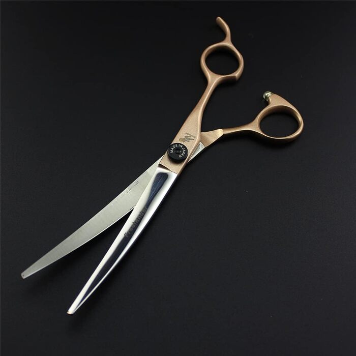 Набір професійних ножиць для грумінгу домашніх тварин 7,0 дюймів, з нержавіючої сталі 6Cr, для собак, легкі, гострі та довговічні