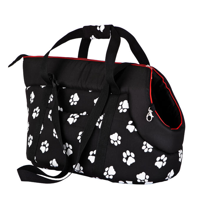 Транспортувальна сумка-переноска Doggy (пінопласт), біла, розмір M (43 x 27 x 25 см)