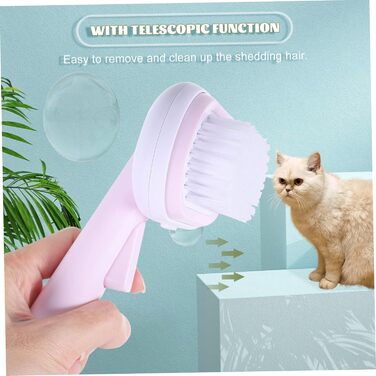 Гребінець для видалення шерсті Happyyami Tierhaarentfernungskamm – щітка для котів та собак