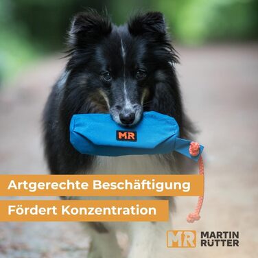 Футляр для корму Martin Rütter Koralle XS – миготливий мішок для собак, водонепроникний та пральний, з блискавкою та шнуром для кидання – мішок для апортування для собак – для сухого та вологого корму, ласощів