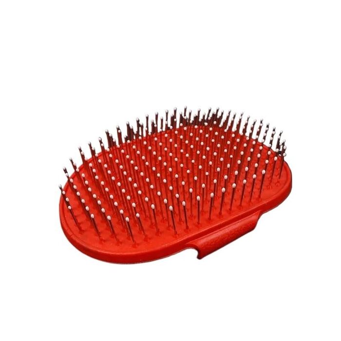Щітка для собак, інструмент для догляду за шерстю, професійна щітка для собак (червона)