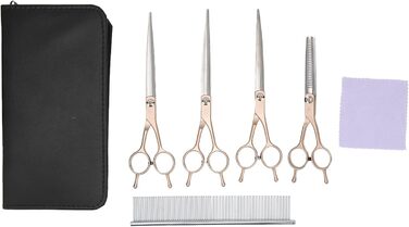 Набір для догляду за собаками: гребінець, тример, ножиці для собак, котів, кроликів, хом'яків. 17,8 см