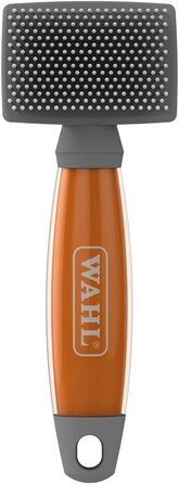 Щітка Wahl для грумінгу з нейлону, професійна для собак та котів, для догляду за шерстю, з гелевою ручкою (S, упаковка 1)