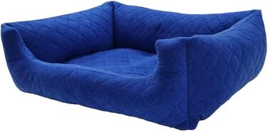 Ліжко для собак та котів Odolplusz, зелений, середній (70x60 см) | М'яке ліжко-корзина з бортиками