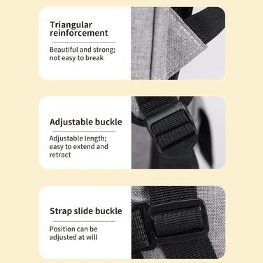 Транспортна сумка для котів, рюкзак для собак, переноска для тварин, дихаюча, розширювана, складна, для подорожей, прогулянок, сірого кольору (з чорною основою)