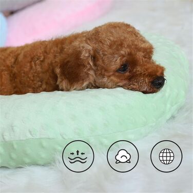 Подушка U-подібної форми для котів та собак, анатомічна подушка для підтримки шиї, м'яка та комфортна, сіра