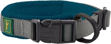 Крісло HUNTER Hasband Madon: дихаюча сітка, міцний нейлон, гіпоалергенне, з регулюванням напруження, вбудований адресник, розмір S, petrol