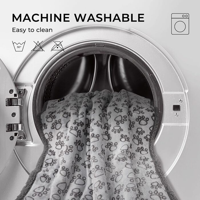 Водонепроникний коврик для тварин Luciphia, рожевий, захист від протікань, для собак та котів, Sherpa-fleece, захист меблів, середній та великий розмір