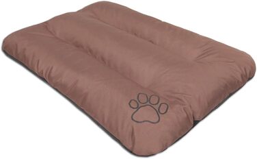 Матрац для собак, лежанка для собак великих, середніх та маленьких порід - водонепроникний килимок для собак, м'який лежак з піною, Outdoor та міцний матрац для собак - 115x80x12 см, світло-коричневий R3(115 x 80 см), світло-коричневий