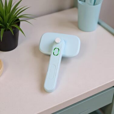 Щітка для вичісування шерсті собак Rile - для цуценят та собак з довгою та короткою шерстю, видаляє підшерстя та розплутує шерсть