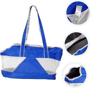 Транспортна сумка для домашніх тварин SEWOART - дихаюча, з міцного оксфордського полотна, з плечовим ременем, для маленьких собак та котів