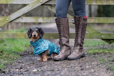 Дощовик для собак Rukka Pets HAYTON WARM Aqua 25, водонепроникний