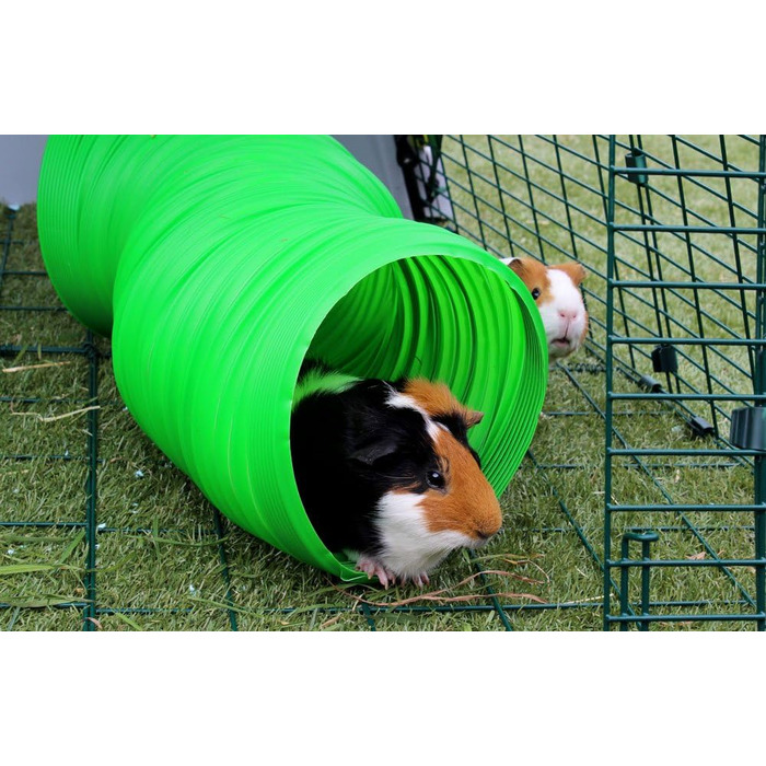 Клітка-тунель для кроликів Snugglesafe FlexiWeather, зелена