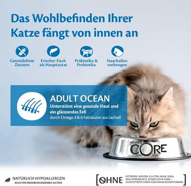 Сухий корм для котів Wellness CORE Original з куркою та індиком, 4 кг