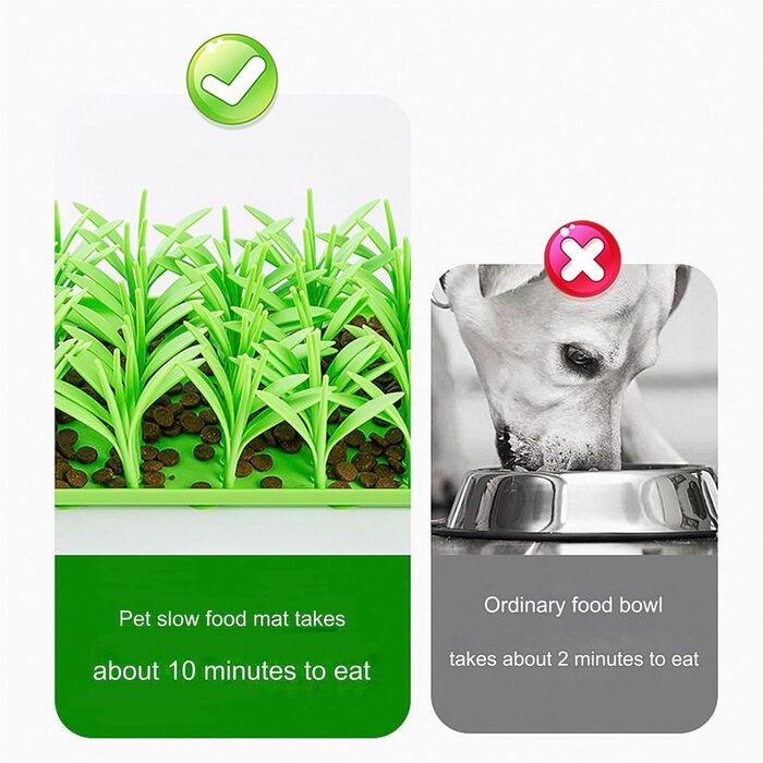 Килимок для котячого трави, силіконовий килимок для котів, інтерактивна килимок-нюхалка для собак та котів, іграшка-головоломка для тренування носа