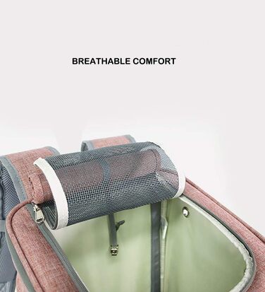 Рюкзак для домашніх тварин Outdoor: рюкзак для собак та котів (Сірий)