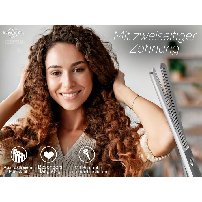 Професійні ножиці для стрижки волосся Effilierschere в еко-кейсі, 6 дюймів (15,24 см)